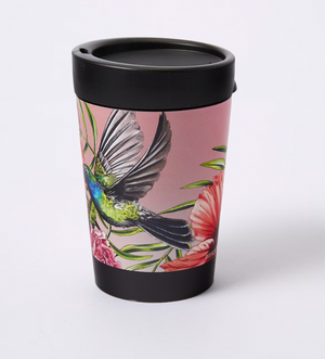 Pink Fantail CuppaCoffeeCup Gift Tin