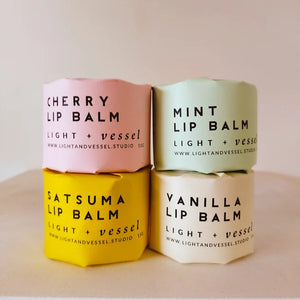 Light + Vessel Lip Balm