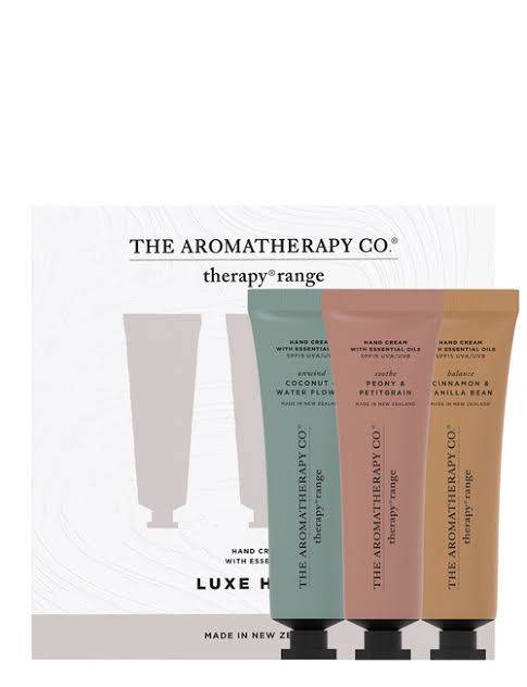 Luxe Hands Trio Gift Set - The Aromatherapy Co